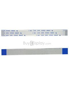 100mm Length  8 Pins 1.0mm Pitch Bottom Contact  FFC Cable