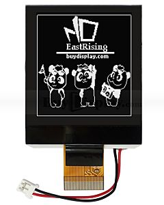 2.5 inch Module 128x128 Display MCU LCD Controller ST7541,White on Black