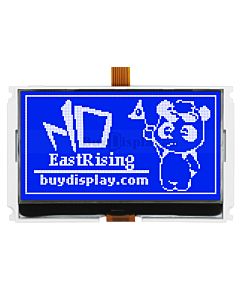 2.9 inch Low Cost Blue 128x64 Graphic COG LCD Display ST7567 SPI