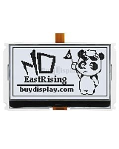 2.9 inch Low Cost White 128x64 Graphic COG LCD Display ST7567 SPI