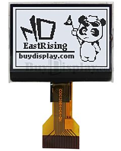 1.7 inch Low Cost White 128x64 Graphic COG LCD Display ST7567 SPI