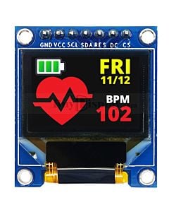 Full Color 0.95 inch Arduino,Raspberry Pi OLED Display Module 96x64