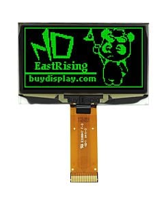 Green 2.4 inch Graphic OLED Display,128x64 Serial SPI,I2C,SSD1309