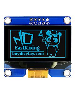 I2C White 0.42 inch OLED Display Module 72x40 Arduino,Raspberry Pi