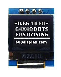 I2C White 0.66 inch OLED Display Module 64x48 Arduino,Raspberry Pi