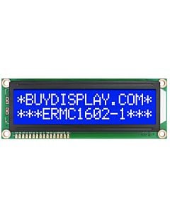 Low-Cost 16x2 1602 Big Charcter LCD Module Display Blue White Color