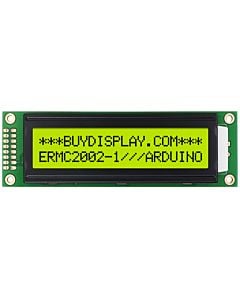 Low-Cost 2002 20x2 Charcter LCD Module Display Yellow Black Color