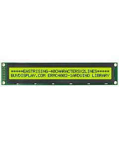 Low-Cost 4002 40x2 Charcter LCD Module Yellow Black Color