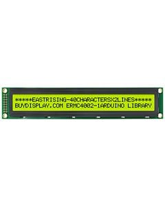 Low-Cost 4002 40x2 Charcter LCD Module Yellow Black Color