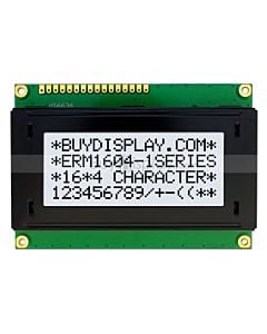 Module 16x4 LCD Display Character,HD44780,Datasheet,Black on White