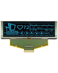 OLED Module Arduino 3.2 inch Graphic Serial Display 256x64,Blue on Black