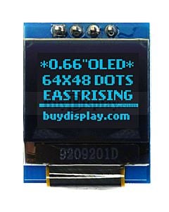 I2C White 0.42 inch OLED Display Module 72x40 Arduino,Raspberry Pi