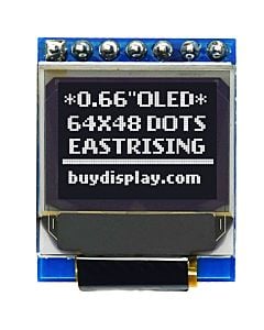 I2C White 0.42 inch OLED Display Module 72x40 Arduino,Raspberry Pi