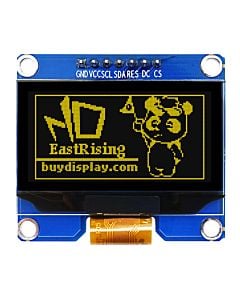 I2C White 0.42 inch OLED Display Module 72x40 Arduino,Raspberry Pi