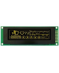 SPI 256x64 OLED Arduino 2.8 inch Graphic Module with PCB,Yellow on Black