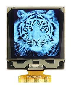 Grayscale 128x128 White OLED Display Panel  I2C Serial SPI 1.5 inch