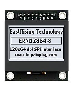 White 128x64 Graphic LCD Display Module,ST7567 Controller,SPI for Arduino