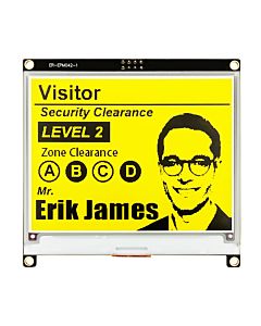 Yellow 4.2 inch e-Paper Display Module