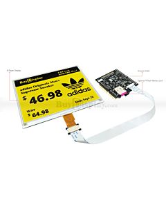 Yellow 5.83 inch e-Paper Display Arduino Shield,Library 648x480