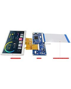 Low Cost LCD Display 4.3 inch Arduino SPI I2C TFT Touchscreen 800x480 