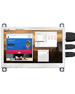 IPS TFT 4.3 inch Display Raspberry Pi w/USB Touch Panel 800x480 HDMI