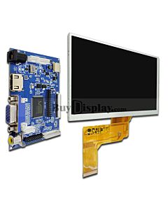 7寸TFT LCD彩色液晶显示屏配液晶屏驱动板/Video+VGA+HDMI接口
