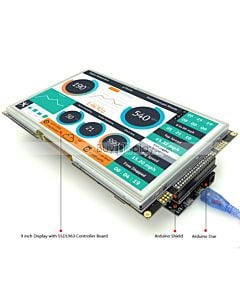 9寸TFT LCD彩色液晶显示模块/带SSD1963控制板/Arduino开发板/ Mega/Due