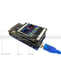 2寸TFT LCD彩色液晶显示模块/带转接板/Arduino开发板/ Mega/Due/Uno