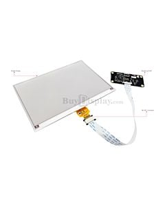Red 7.5 inch e-Paper Display w/Raspberry Pi HAT,e-Ink 640x384 