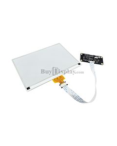 Black 7.5 inch e-Ink Display w/Raspberry Pi HAT,e-Paper 880x528 
