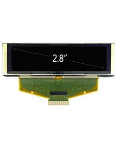 White 2.8 inch Graphic OLED Display Panel 256x64 SSD1322