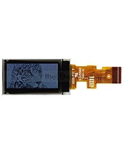 White 0.72 inch Grayscale OLED Display Panel 128x72 Serial SPI