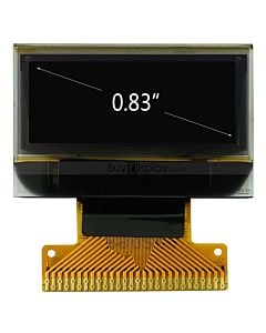 96x39 Pixel 0.83 inch Small OLED Display Manufacturers,I2C,Serial SPI