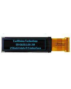 Blue Grayscale 2.08 inch Graphic OLED 256x64 Display Panel SH1122