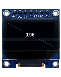 White SPI I2C 0.96