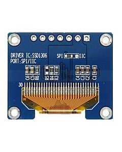 Serial SPI I2C White 1 inch Arduino,Raspberry Pi OLED Display Module 128x32