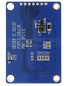 White 1.5 inch Arduino,Raspberry Pi OLED Display Module 128x128