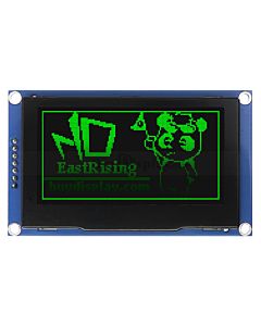 SPI Green 2.7 inch OLED Display Module 128x64 Arduino,Raspberry Pi