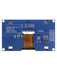SPI White 2.7 inch OLED Display Module 256x128 Arduino,Raspberry Pi