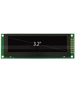 Green 3.2 inch Arduino,Raspberry Pi OLED Display Module 256x64 SPI 