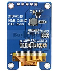 I2C White 1.12 inch OLED Display Module 128x128 Arduino,Raspberry Pi