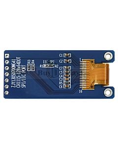 Serial SPI I2C White 1.29 inch Arduino,Raspberry Pi OLED Display 128x64 CH1115