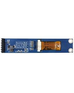White Grayscale 2.55 inch OLED Display Module 206x36 Arduino,Raspberry Pi