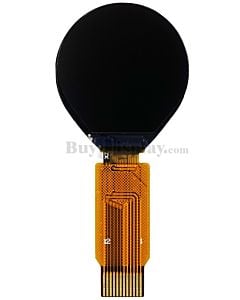 0.71英寸IPS TFT液晶显示器160x160圆形屏幕，适用于智能手表