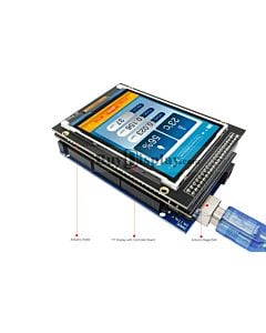 3.2寸TFT LCD彩色液晶显示模块/ST7789V/带转接板/Arduino开发板/ Mega/Due/Uno