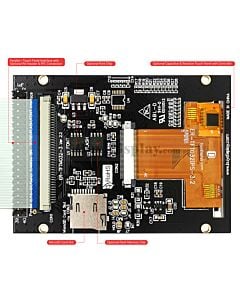 3.2 inch 240x320 IPS TFT LCD Module for Arduino and Raspberry Pi