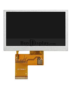 IPS TFT 4.3 inch LCD OPTL TouchScreen Display for MP4,GPS,480x272