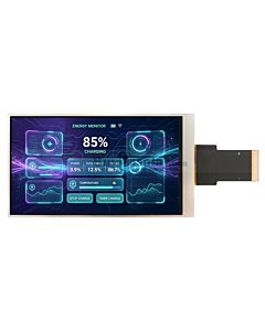 Tall Portrait 5 inch Display 480×854 Pixels ST7701S Controller