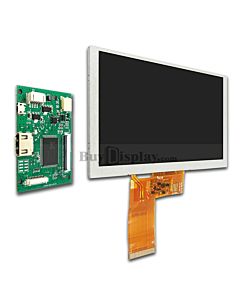 Raspberry Pi 5 inch 1024x600 IPS TFT LCD Display w/HDMI Driver Board