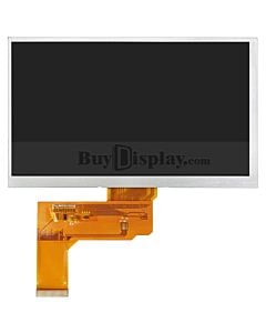 Wide Angle 7 inch 800x480 Color IPS TFT Display ST7277 Controller